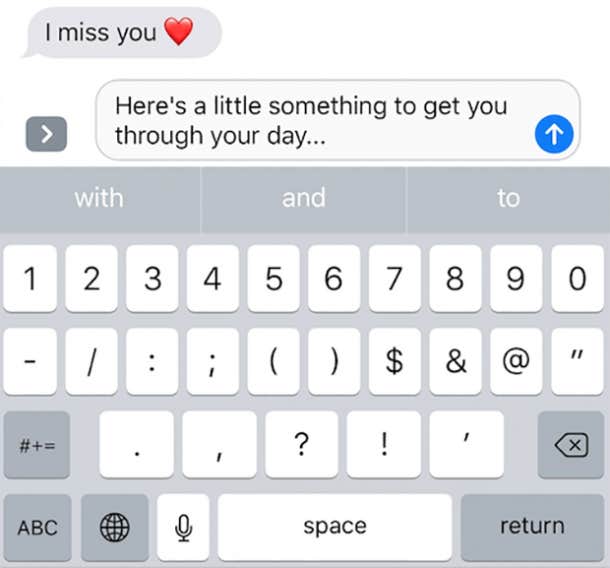 Sexy things to shop text your boyfriend
